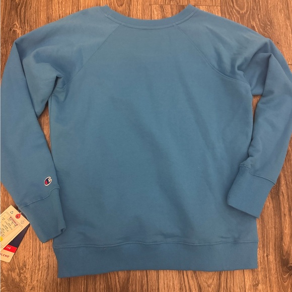 Champion Blue Crewneck Sweatshirt - Picture 6 of 7